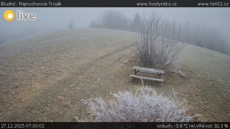 Bludný - Rajnochovice Troják - Bludný - Rajnochovice Troják  - 27.12.2025 v 07:30