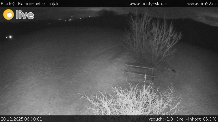 Bludný - Rajnochovice Troják - Bludný - Rajnochovice Troják  - 28.12.2025 v 06:00