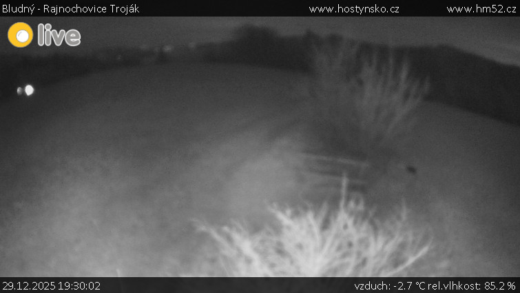 Bludný - Rajnochovice Troják - Bludný - Rajnochovice Troják  - 29.12.2025 v 19:30