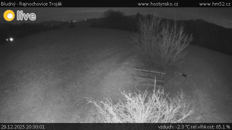 Bludný - Rajnochovice Troják - Bludný - Rajnochovice Troják  - 29.12.2025 v 20:30