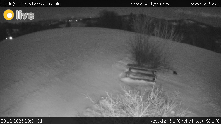 Bludný - Rajnochovice Troják - Bludný - Rajnochovice Troják  - 30.12.2025 v 20:30