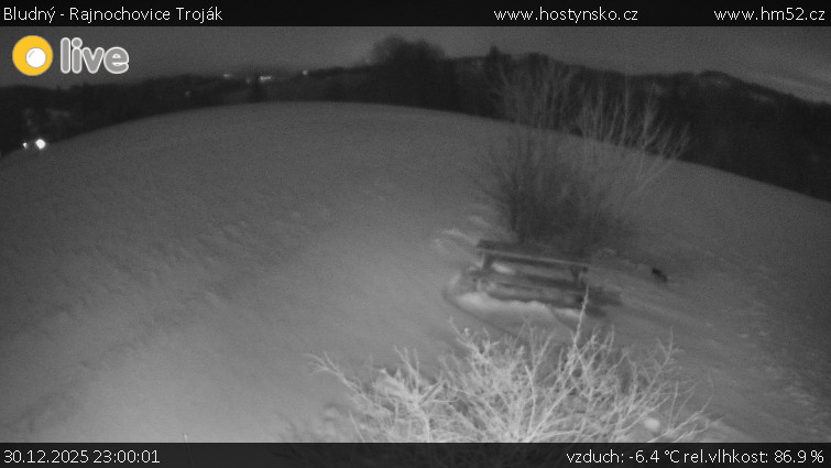 Bludný - Rajnochovice Troják - Bludný - Rajnochovice Troják  - 30.12.2025 v 23:00