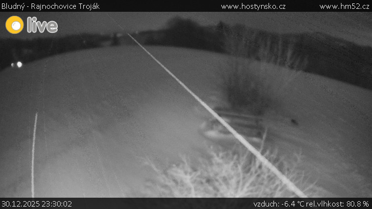 Bludný - Rajnochovice Troják - Bludný - Rajnochovice Troják  - 30.12.2025 v 23:30