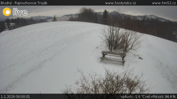 Bludný - Rajnochovice Troják - Bludný - Rajnochovice Troják  - 1.1.2026 v 08:00