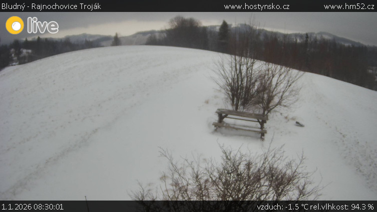 Bludný - Rajnochovice Troják - Bludný - Rajnochovice Troják  - 1.1.2026 v 08:30