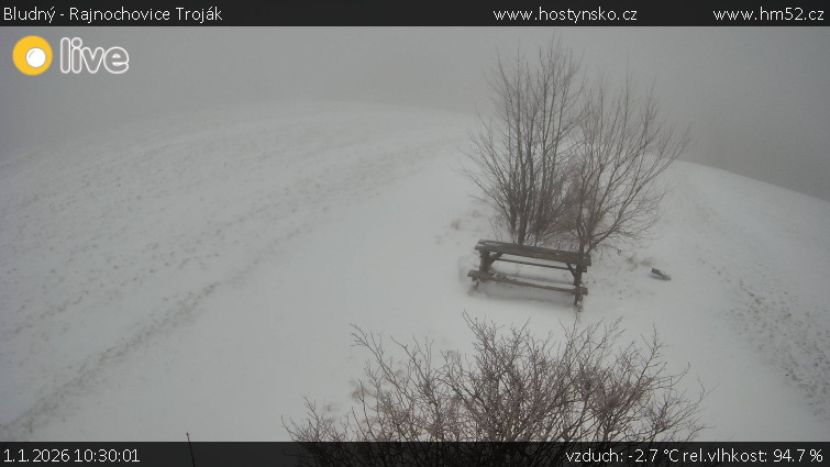 Bludný - Rajnochovice Troják - Bludný - Rajnochovice Troják  - 1.1.2026 v 10:30