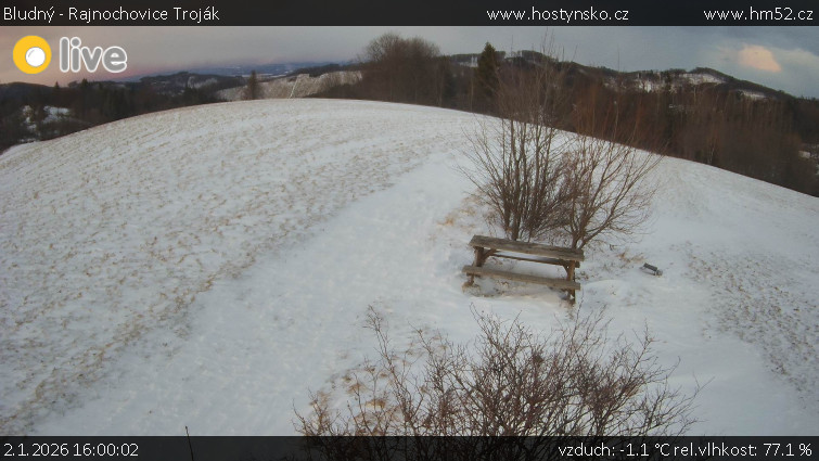 Bludný - Rajnochovice Troják - Bludný - Rajnochovice Troják  - 2.1.2026 v 16:00