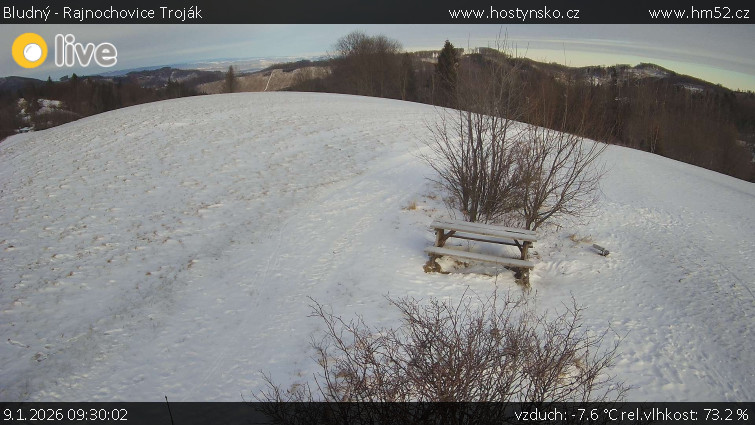 Bludný - Rajnochovice Troják - Bludný - Rajnochovice Troják  - 9.1.2026 v 09:30