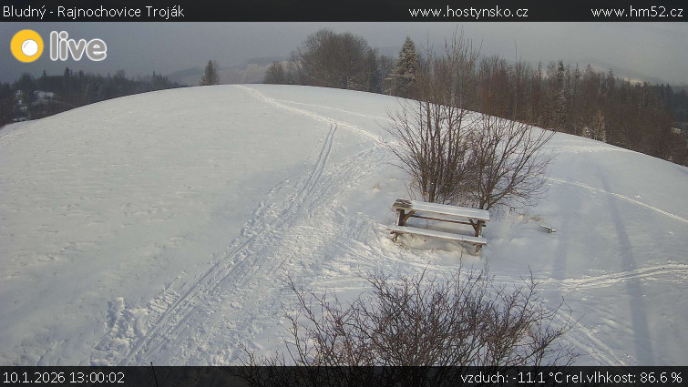 Bludný - Rajnochovice Troják - Bludný - Rajnochovice Troják  - 10.1.2026 v 13:00
