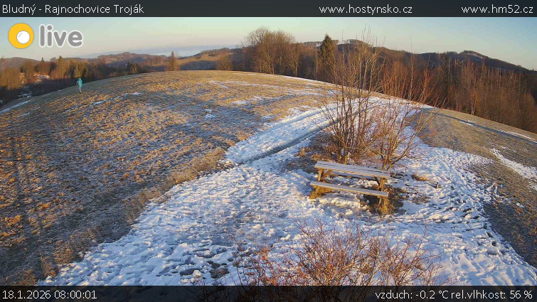 Bludný - Rajnochovice Troják - Bludný - Rajnochovice Troják  - 18.1.2026 v 08:00