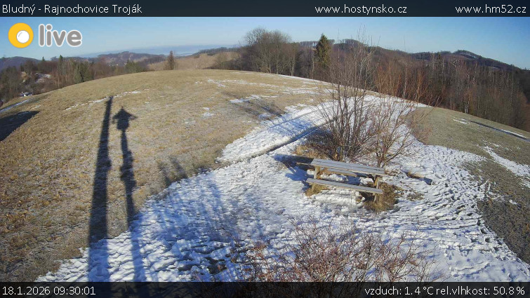 Bludný - Rajnochovice Troják - Bludný - Rajnochovice Troják  - 18.1.2026 v 09:30