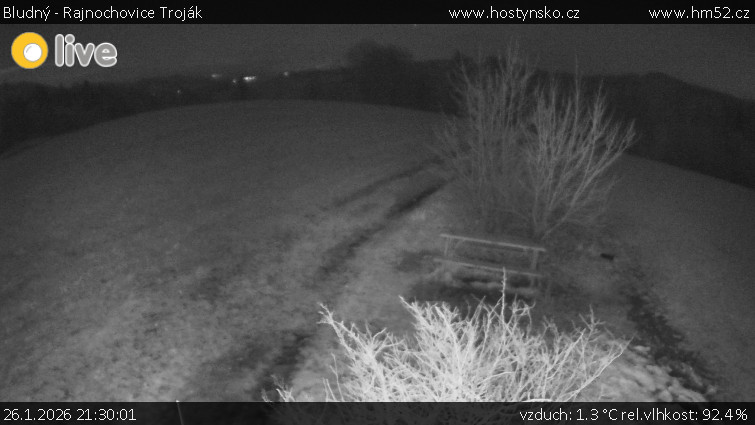 Bludný - Rajnochovice Troják - Bludný - Rajnochovice Troják  - 26.1.2026 v 21:30