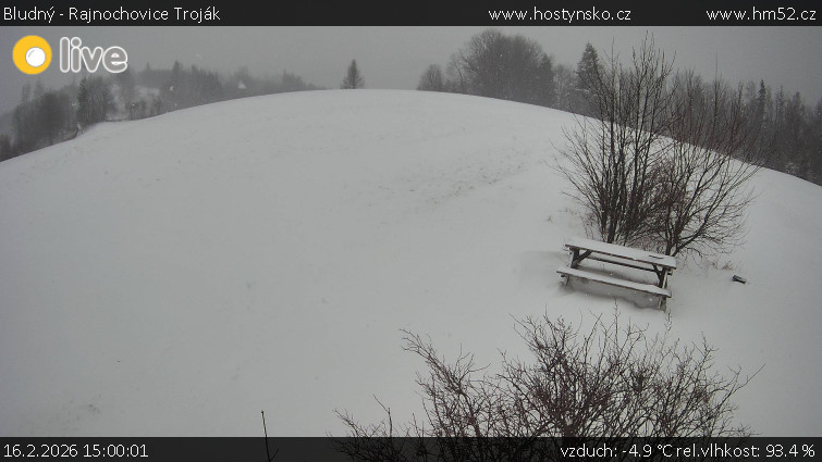 Bludný - Rajnochovice Troják - Bludný - Rajnochovice Troják  - 16.2.2026 v 15:00