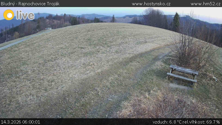 Bludný - Rajnochovice Troják - Bludný - Rajnochovice Troják  - 14.3.2026 v 06:00