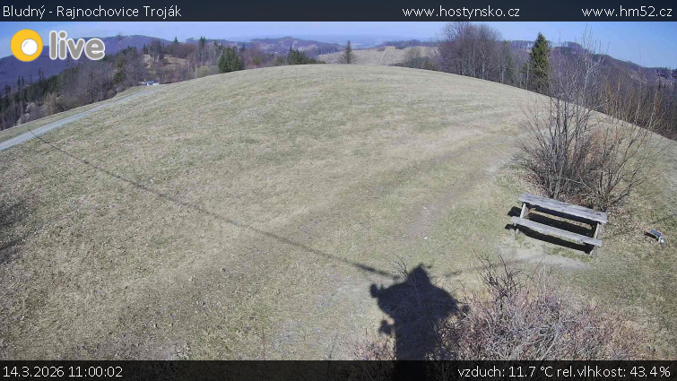 Bludný - Rajnochovice Troják - Bludný - Rajnochovice Troják  - 14.3.2026 v 11:00