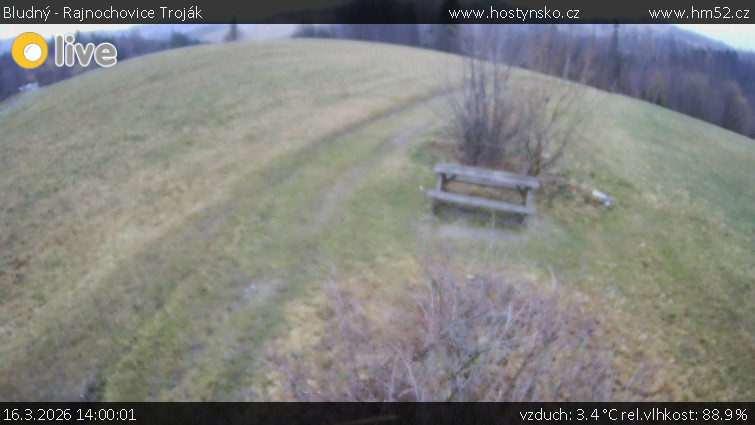 Bludný - Rajnochovice Troják - Bludný - Rajnochovice Troják  - 16.3.2026 v 14:00