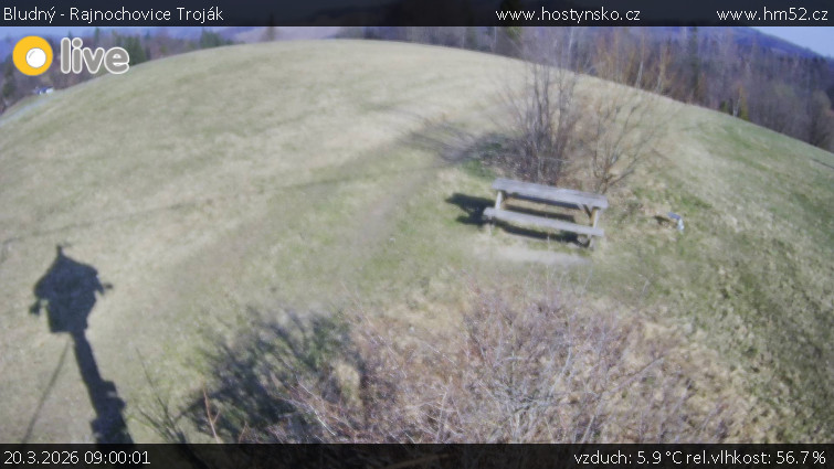 Bludný - Rajnochovice Troják - Bludný - Rajnochovice Troják  - 20.3.2026 v 09:00