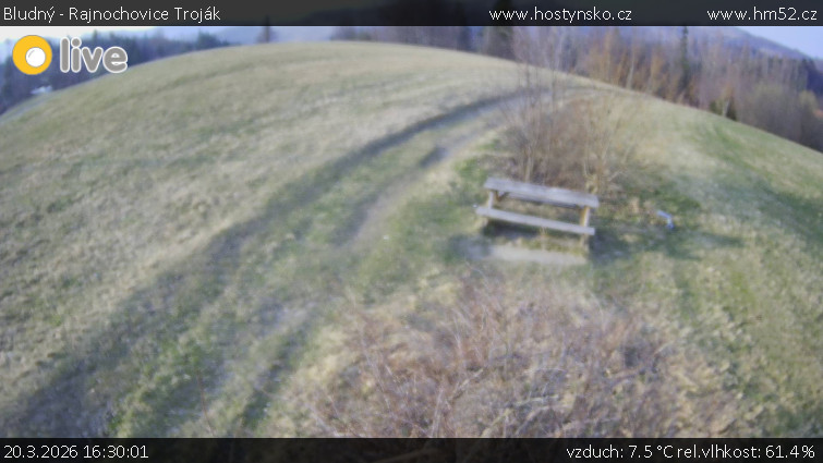 Bludný - Rajnochovice Troják - Bludný - Rajnochovice Troják  - 20.3.2026 v 16:30