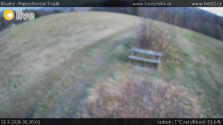 Bludný - Rajnochovice Troják - Bludný - Rajnochovice Troják  - 23.3.2026 v 05:30