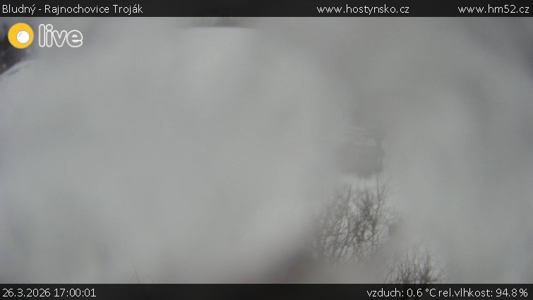 Bludný - Rajnochovice Troják - Bludný - Rajnochovice Troják  - 26.3.2026 v 17:00