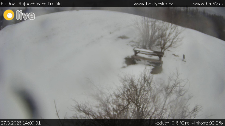 Bludný - Rajnochovice Troják - Bludný - Rajnochovice Troják  - 27.3.2026 v 14:00