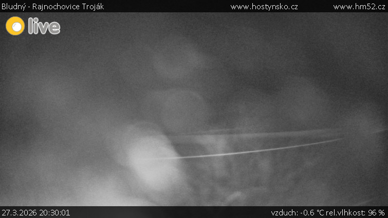 Bludný - Rajnochovice Troják - Bludný - Rajnochovice Troják  - 27.3.2026 v 20:30