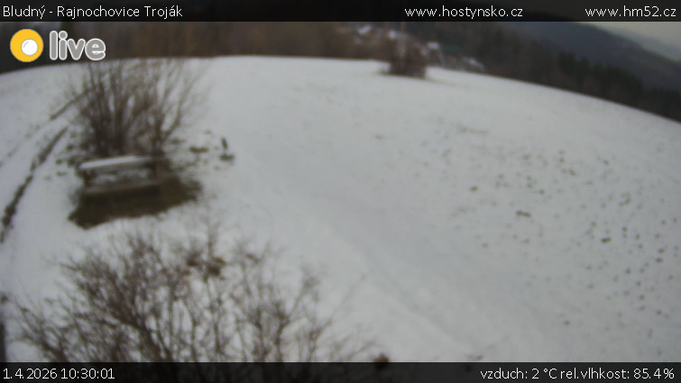 Bludný - Rajnochovice Troják - Bludný - Rajnochovice Troják  - 1.4.2026 v 10:30