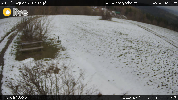 Bludný - Rajnochovice Troják - Bludný - Rajnochovice Troják  - 1.4.2026 v 12:30