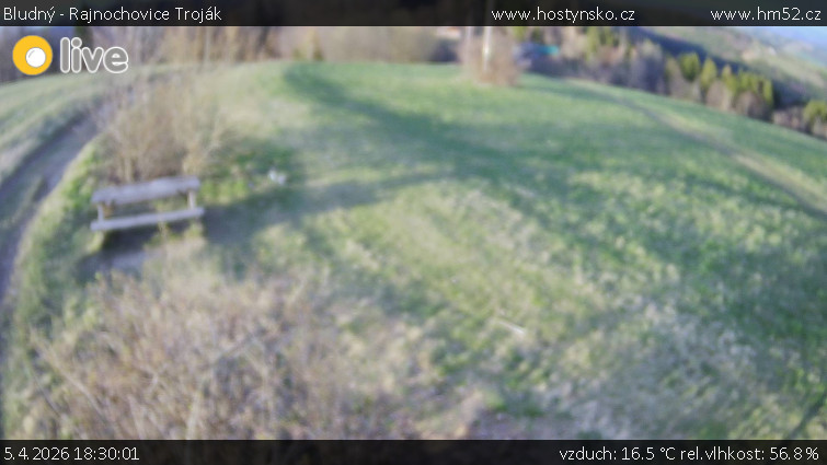Bludný - Rajnochovice Troják - Bludný - Rajnochovice Troják  - 5.4.2026 v 18:30