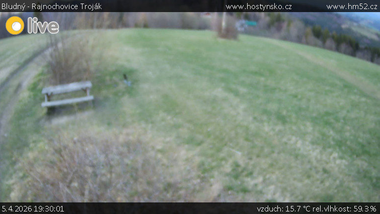 Bludný - Rajnochovice Troják - Bludný - Rajnochovice Troják  - 5.4.2026 v 19:30