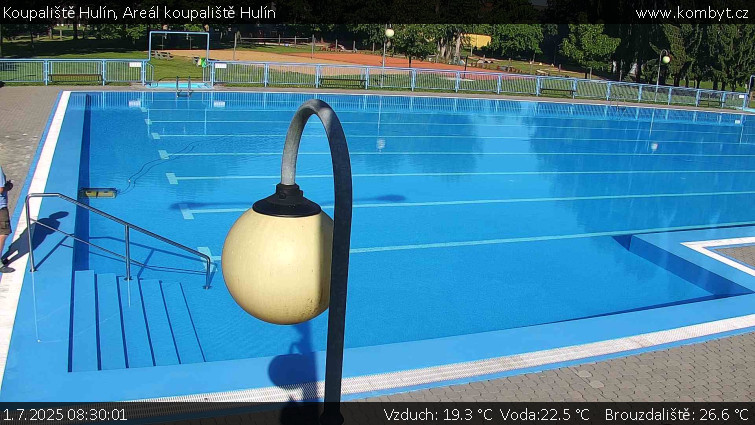 Koupaliště Hulín - Areál koupaliště Hulín - 1.7.2025 v 08:30 Koupaliště Hulín - Areál koupaliště Hulín - 1.7.2025 v 08:30