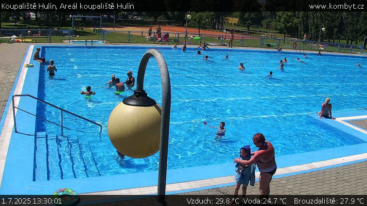 Koupaliště Hulín - Areál koupaliště Hulín - 1.7.2025 v 13:30 Koupaliště Hulín - Areál koupaliště Hulín - 1.7.2025 v 13:30