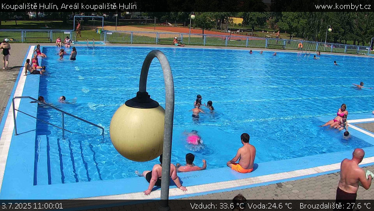 Koupaliště Hulín - Areál koupaliště Hulín - 3.7.2025 v 11:00
