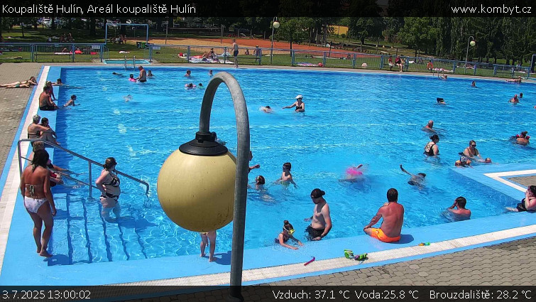 Koupaliště Hulín - Areál koupaliště Hulín - 3.7.2025 v 13:00