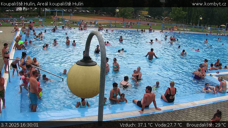 Koupaliště Hulín - Areál koupaliště Hulín - 3.7.2025 v 16:30