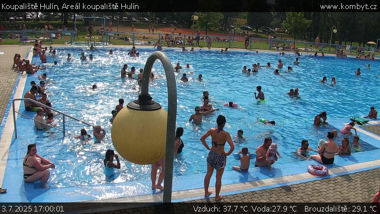 Koupaliště Hulín - Areál koupaliště Hulín - 3.7.2025 v 17:00