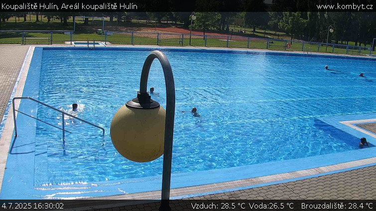 Koupaliště Hulín - Areál koupaliště Hulín - 4.7.2025 v 16:30 Koupaliště Hulín - Areál koupaliště Hulín - 4.7.2025 v 16:30