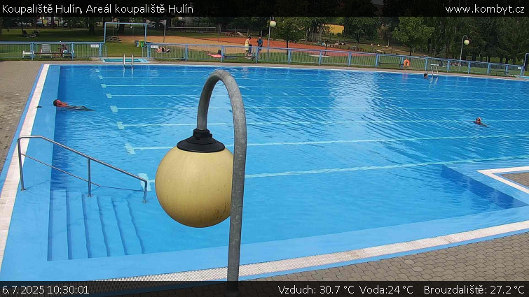 Koupaliště Hulín - Areál koupaliště Hulín - 6.7.2025 v 10:30 Koupaliště Hulín - Areál koupaliště Hulín - 6.7.2025 v 10:30