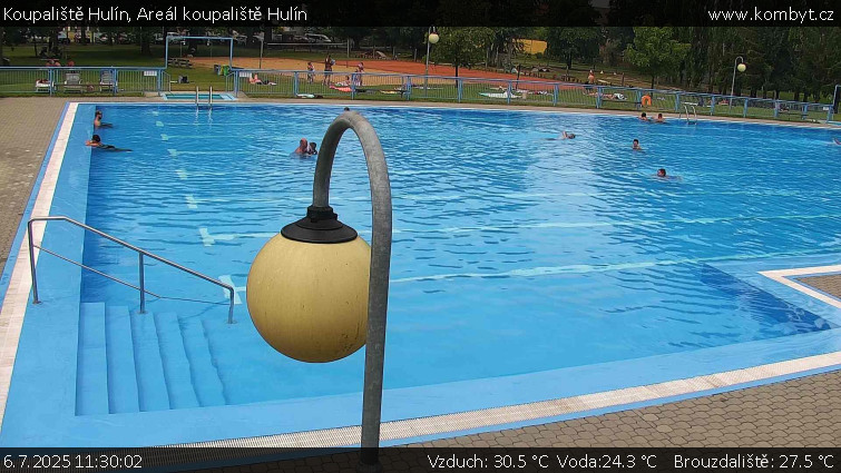 Koupaliště Hulín - Areál koupaliště Hulín - 6.7.2025 v 11:30 Koupaliště Hulín - Areál koupaliště Hulín - 6.7.2025 v 11:30