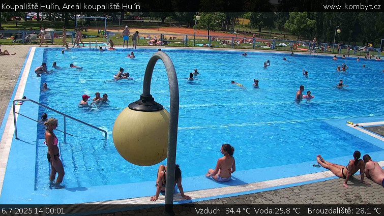 Koupaliště Hulín - Areál koupaliště Hulín - 6.7.2025 v 14:00 Koupaliště Hulín - Areál koupaliště Hulín - 6.7.2025 v 14:00