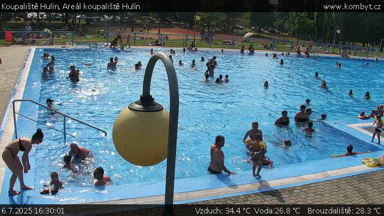 Koupaliště Hulín - Areál koupaliště Hulín - 6.7.2025 v 16:30 Koupaliště Hulín - Areál koupaliště Hulín - 6.7.2025 v 16:30