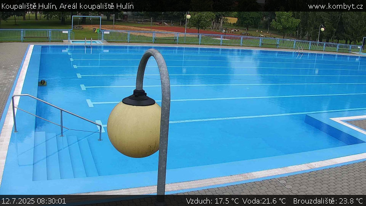 Koupaliště Hulín - Areál koupaliště Hulín - 12.7.2025 v 08:30