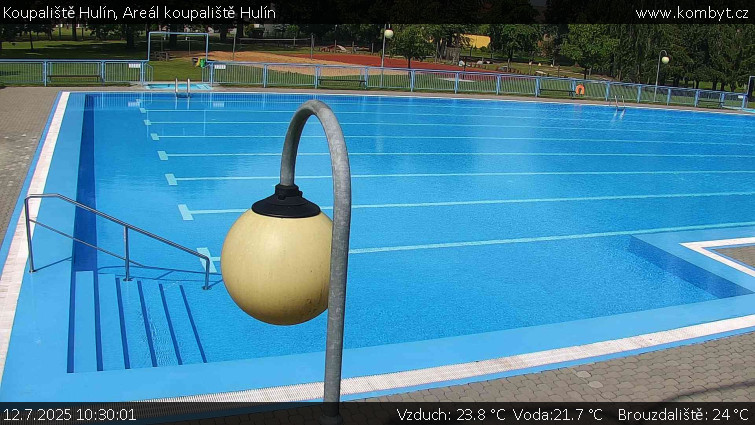 Koupaliště Hulín - Areál koupaliště Hulín - 12.7.2025 v 10:30 Koupaliště Hulín - Areál koupaliště Hulín - 12.7.2025 v 10:30