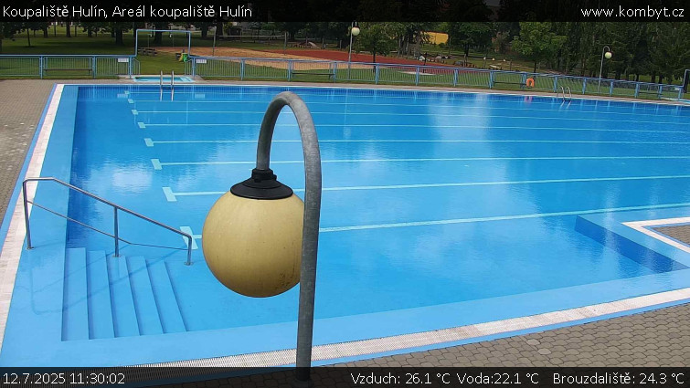 Koupaliště Hulín - Areál koupaliště Hulín - 12.7.2025 v 11:30 Koupaliště Hulín - Areál koupaliště Hulín - 12.7.2025 v 11:30
