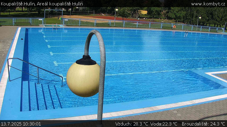Koupaliště Hulín - Areál koupaliště Hulín - 13.7.2025 v 10:30 Koupaliště Hulín - Areál koupaliště Hulín - 13.7.2025 v 10:30