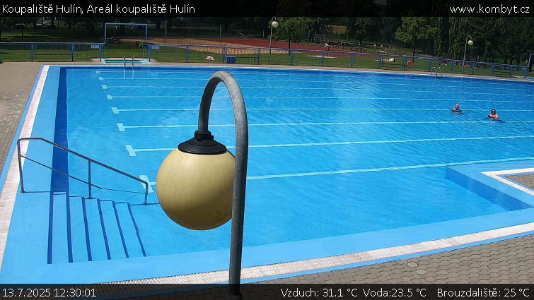 Koupaliště Hulín - Areál koupaliště Hulín - 13.7.2025 v 12:30 Koupaliště Hulín - Areál koupaliště Hulín - 13.7.2025 v 12:30