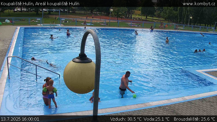Koupaliště Hulín - Areál koupaliště Hulín - 13.7.2025 v 16:00 Koupaliště Hulín - Areál koupaliště Hulín - 13.7.2025 v 16:00