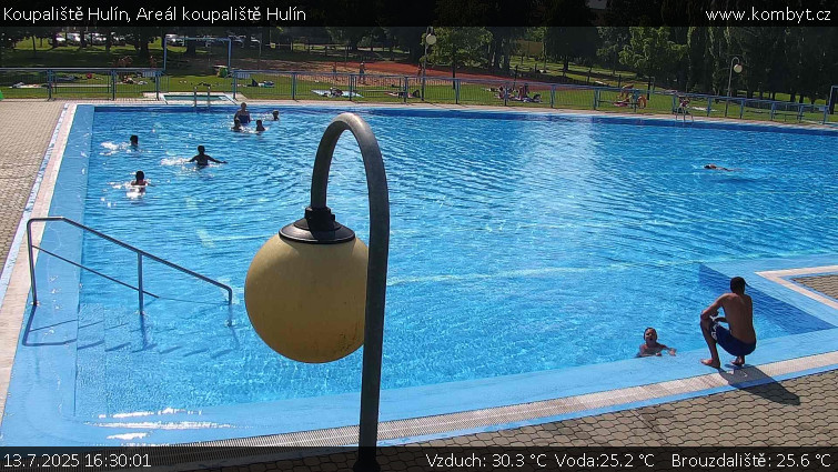 Koupaliště Hulín - Areál koupaliště Hulín - 13.7.2025 v 16:30 Koupaliště Hulín - Areál koupaliště Hulín - 13.7.2025 v 16:30