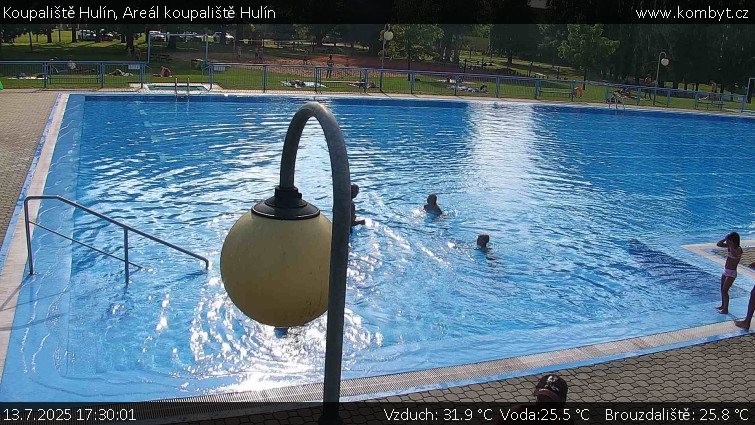 Koupaliště Hulín - Areál koupaliště Hulín - 13.7.2025 v 17:30 Koupaliště Hulín - Areál koupaliště Hulín - 13.7.2025 v 17:30