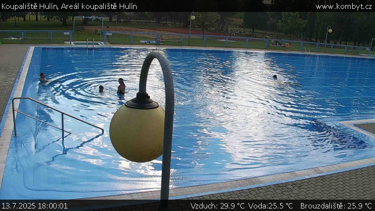 Koupaliště Hulín - Areál koupaliště Hulín - 13.7.2025 v 18:00 Koupaliště Hulín - Areál koupaliště Hulín - 13.7.2025 v 18:00